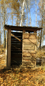 Outhouse image