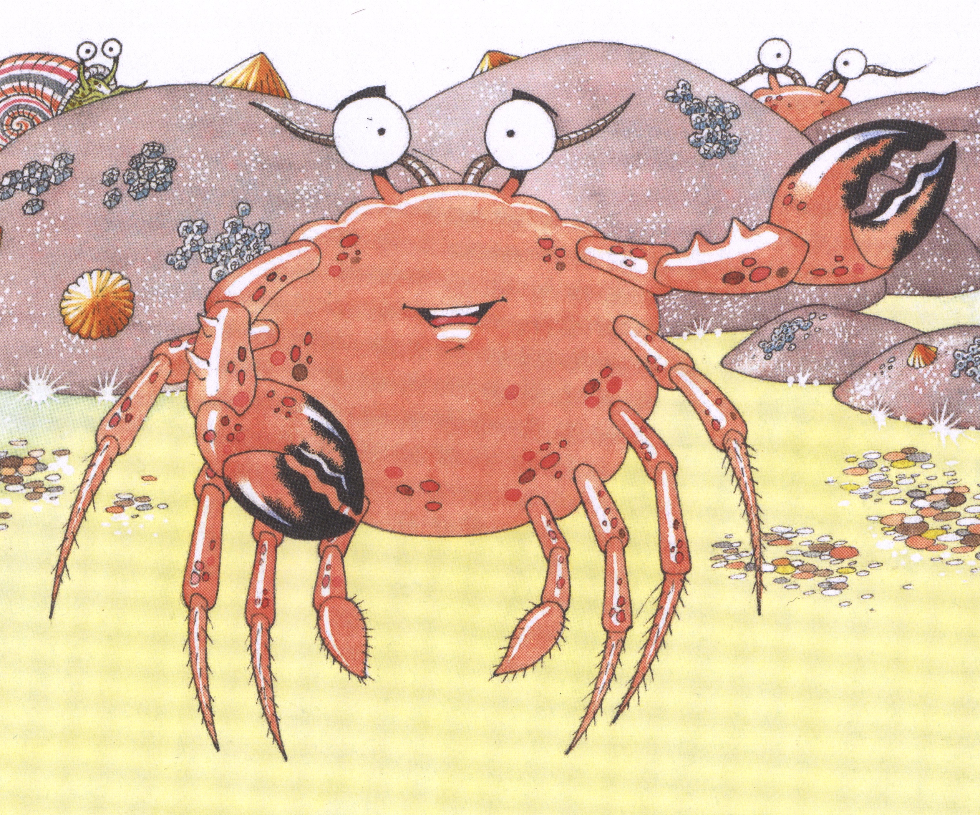 Clarence the crab