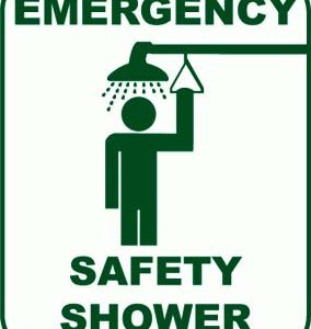 March 2017 – showering for decontamination