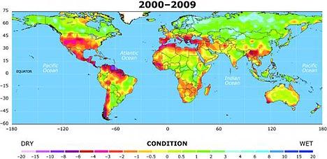 World drought situation – worldwide – ech2o newsletter snippet