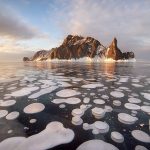 Methane bubbles, Lake Baikal - Russia - ech2o newsletter snippet
