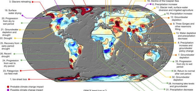 Trends in freshwater availablility – worldwide – ech2o newsletter snippet